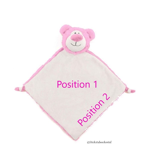 Position für Bestickung